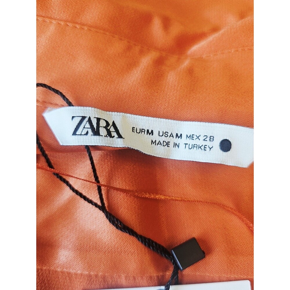 Zara Women's Long Sleeve Blouse Size Medium NWT - Picture 9 of 12